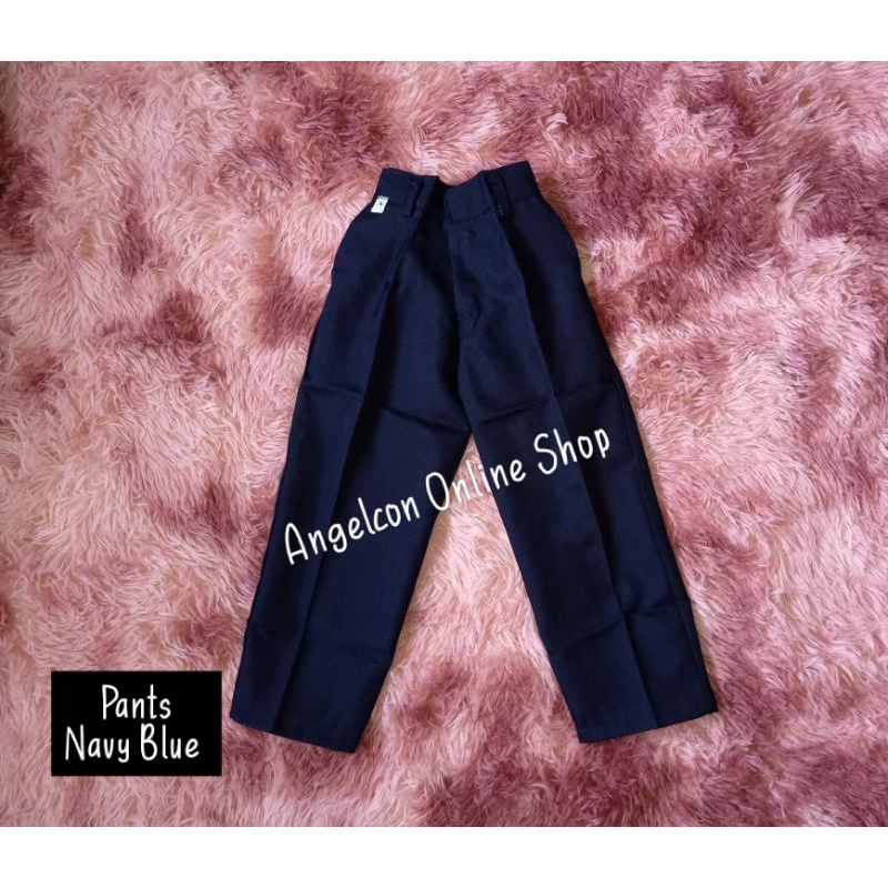 Navy Blue Pants School Uniform Shopee Philippines