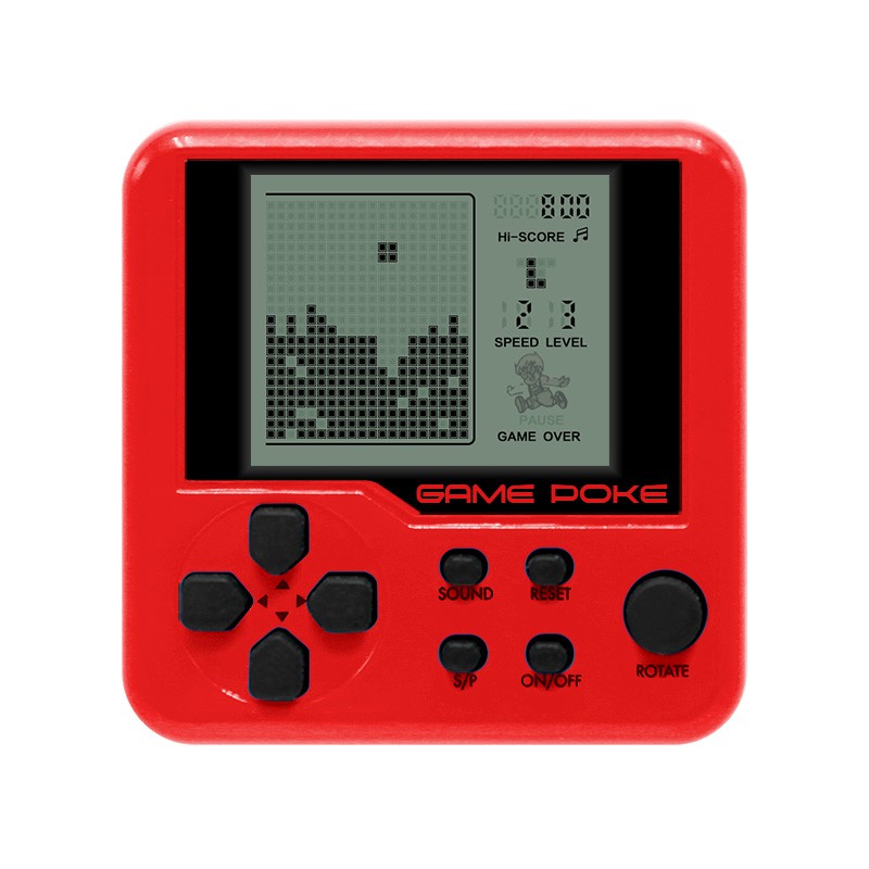 Japan Game Poke Twist Pendant Key Chain Pocket Mini Small Tetris Game Console Palm Machine Shopee Philippines