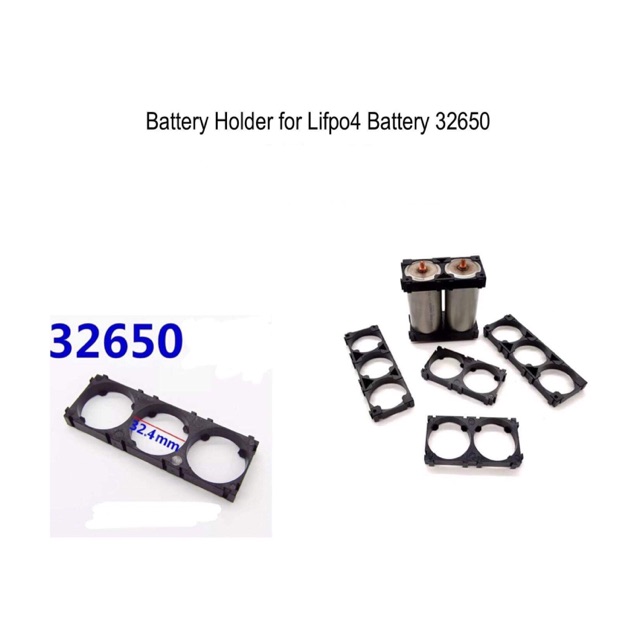 Battery holder for lifepo4 32650 battery