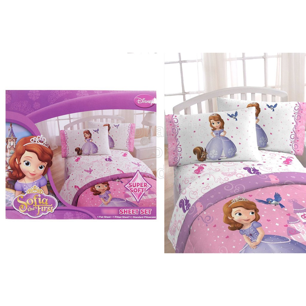 3pc Sofia The First Sheet Set Twin