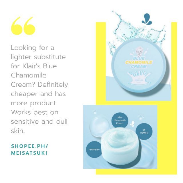 village 11 factory blue chamomile