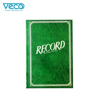 88 Record Book (1pc) ; with printed page numbers for security, 304 pages, size: 7.25 inches x 10.75 #1