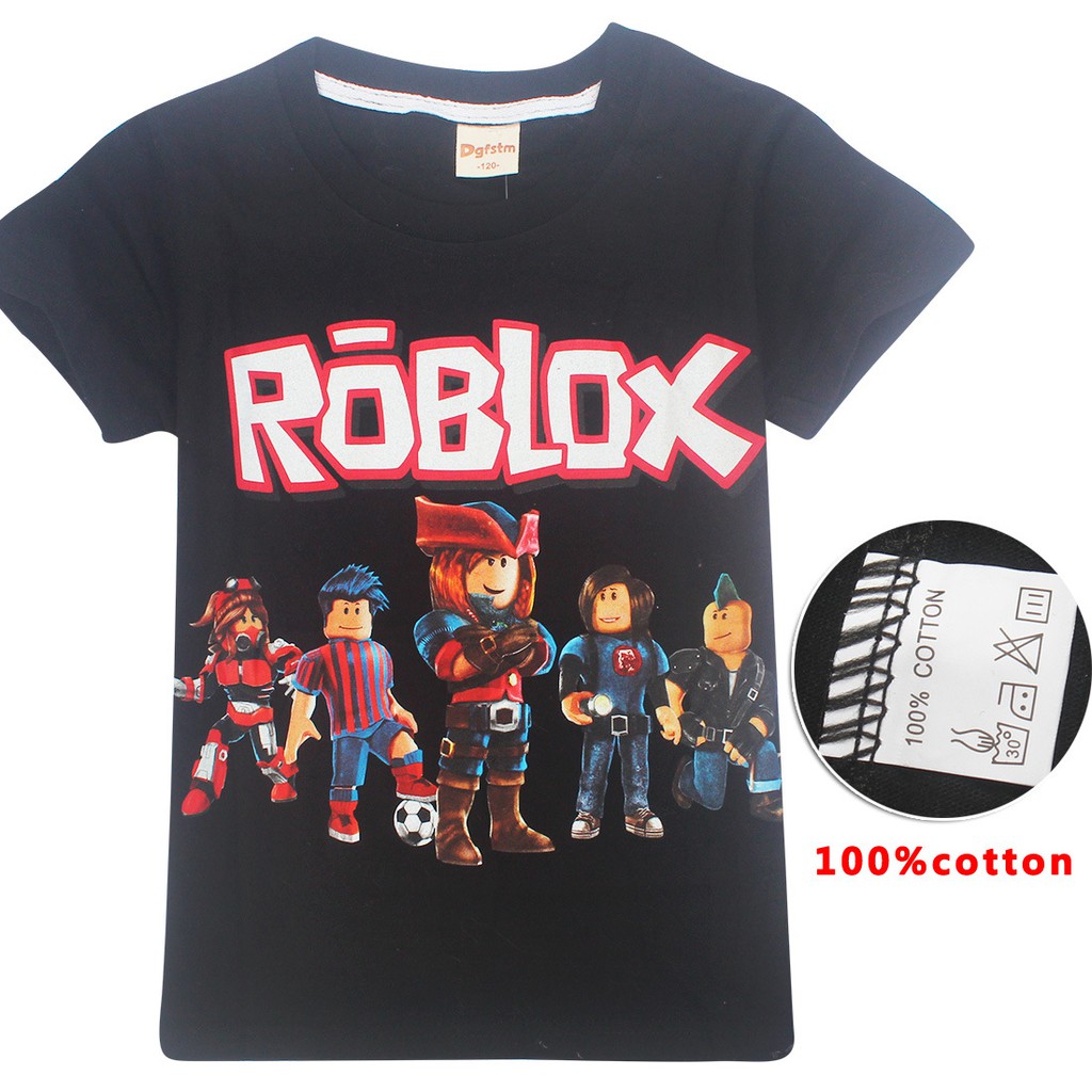 Roblox Boys T Shirt Lego Cartoon Print Kids Tops Christmas Shirt New Years Tees Big Boy Clothes Shopee Philippines - roblox build greater big and little boys t shirt