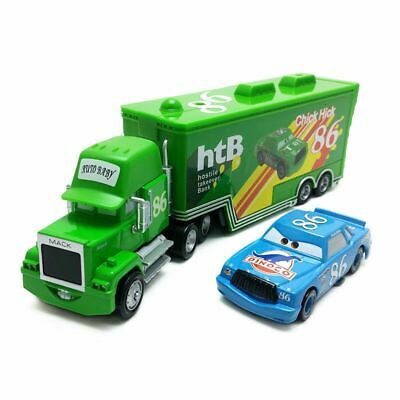 Pixar Cars Mack Licht McQueen King & Dinoco Jackson Storm Truck Auto Spielzeug 