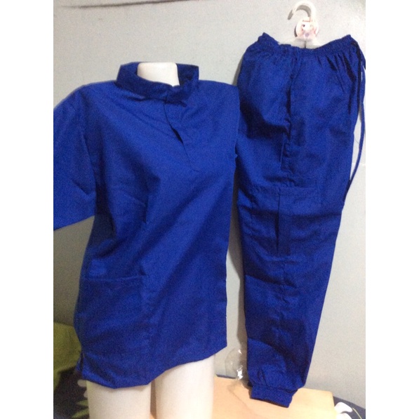Scrubsuits Top Chinese Collar/Jogger Pants Tetoron Kurabo Fabrics ...