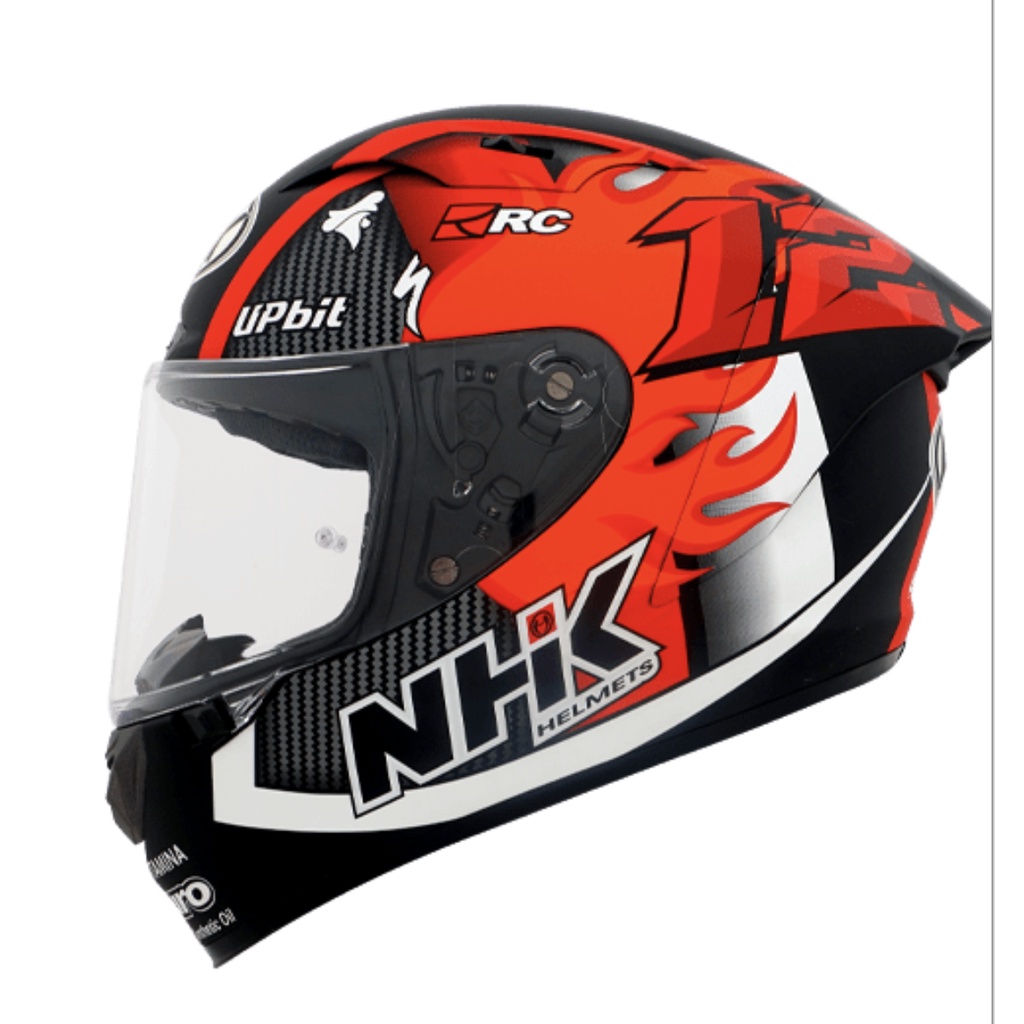 NHK Helmet GPR TECH V2 Ali Adrian Long Spoiler Double D Ring (Free
