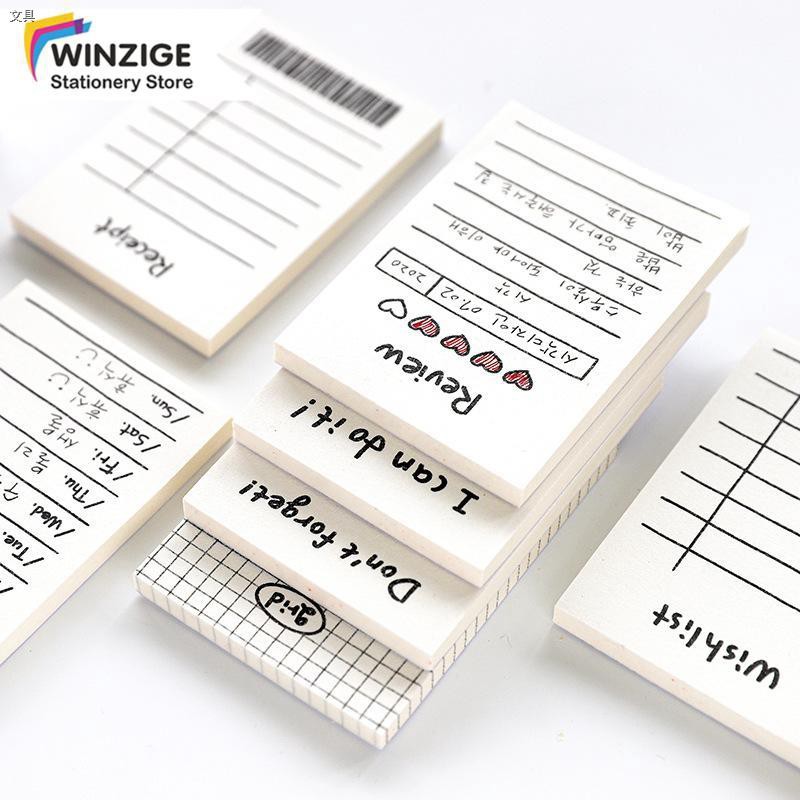 ♤۞☋Winzige 50 Sheets Basic Memo Pad Check List Weekly Plan Time Manage ...
