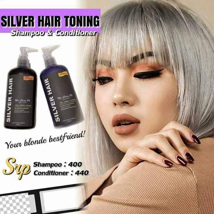 Silver Hair Shampoo Bleached Hair Shopee Philippines