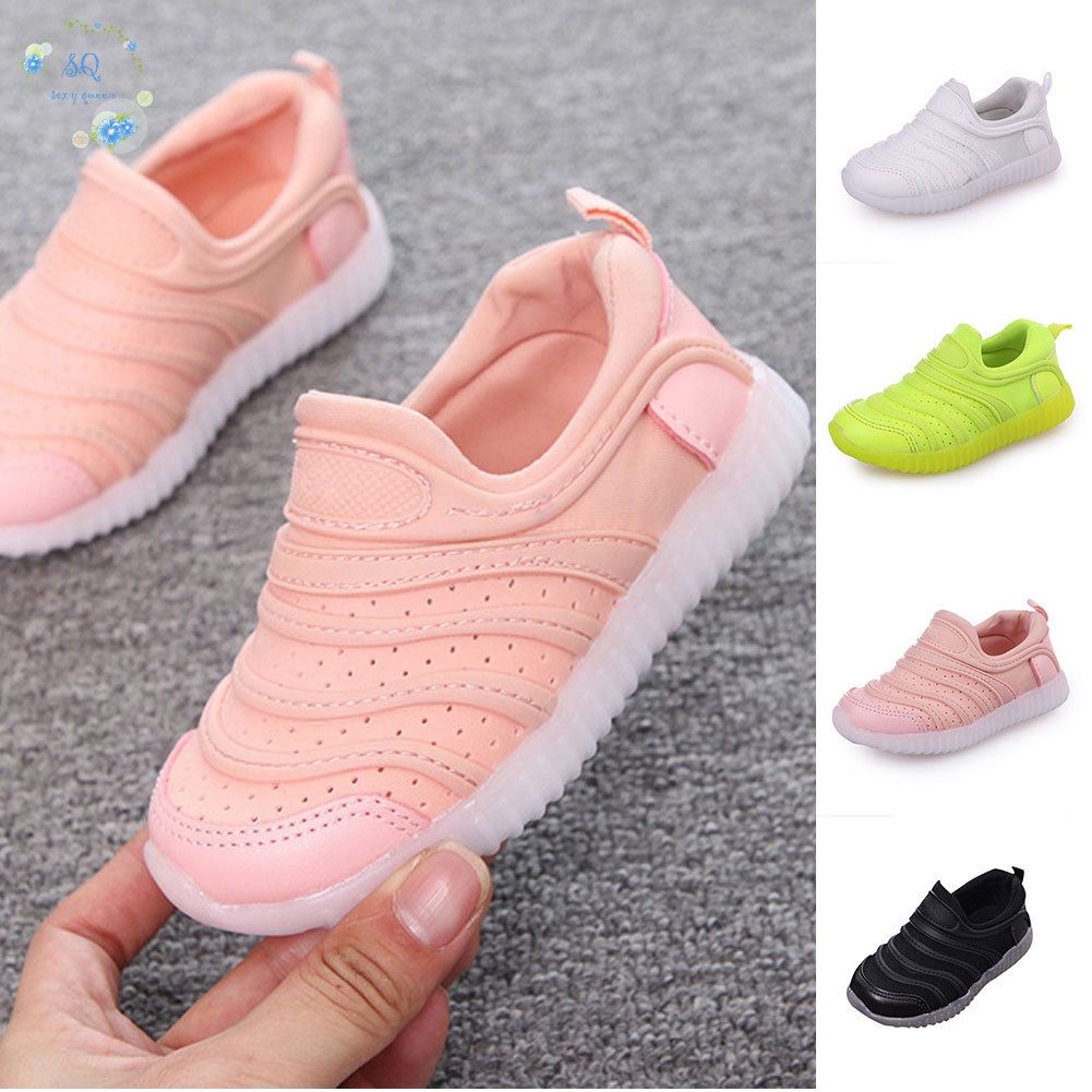 boys orange trainers