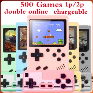 500Games Macaron Gameboy/game console/children's game console/FC game console/handheld game console