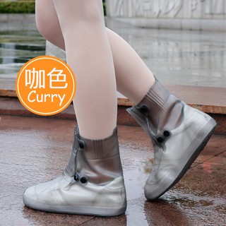 transparent rain boots