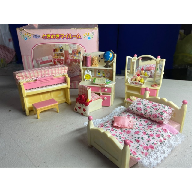 sylvanian bedroom set