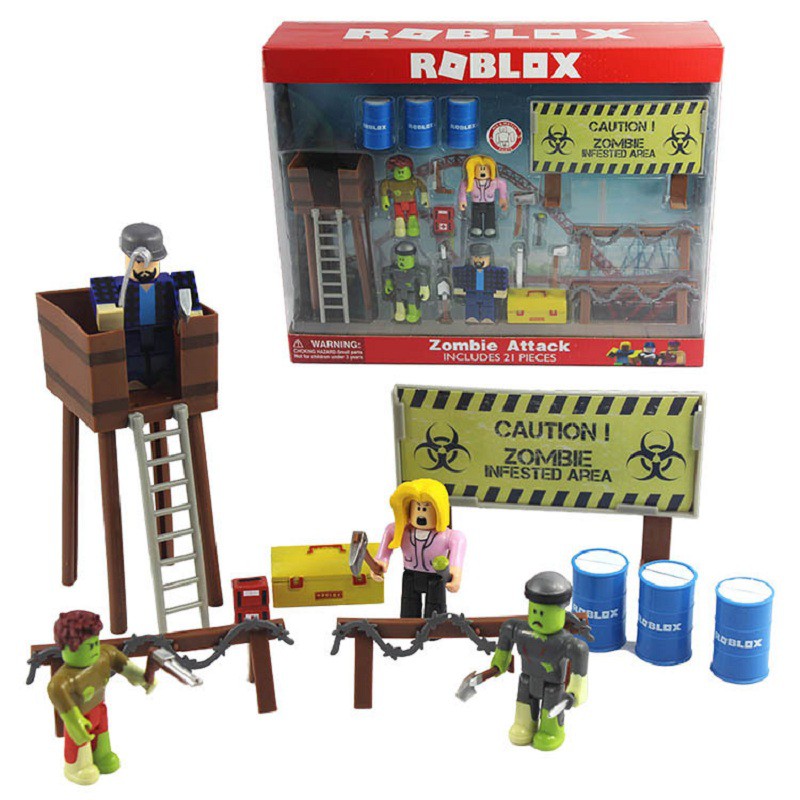 roblox zombie attack set