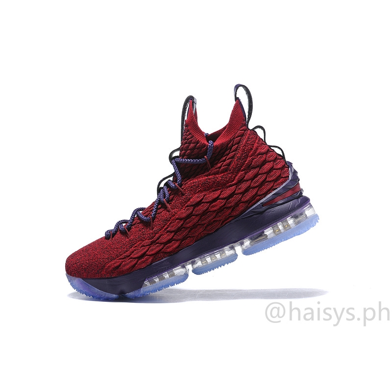 lebron james shoes red black