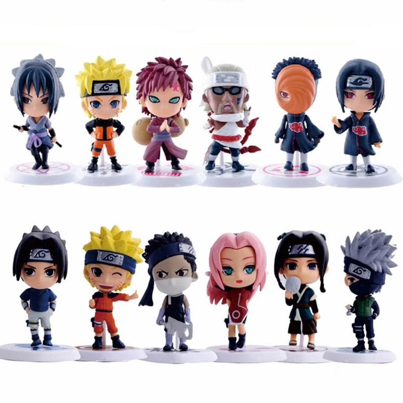 Uzumaki Naruto Kakashi 6 Pcs Action Figure Collection Kids Toy Cake Topper Decor Shopee Philippines