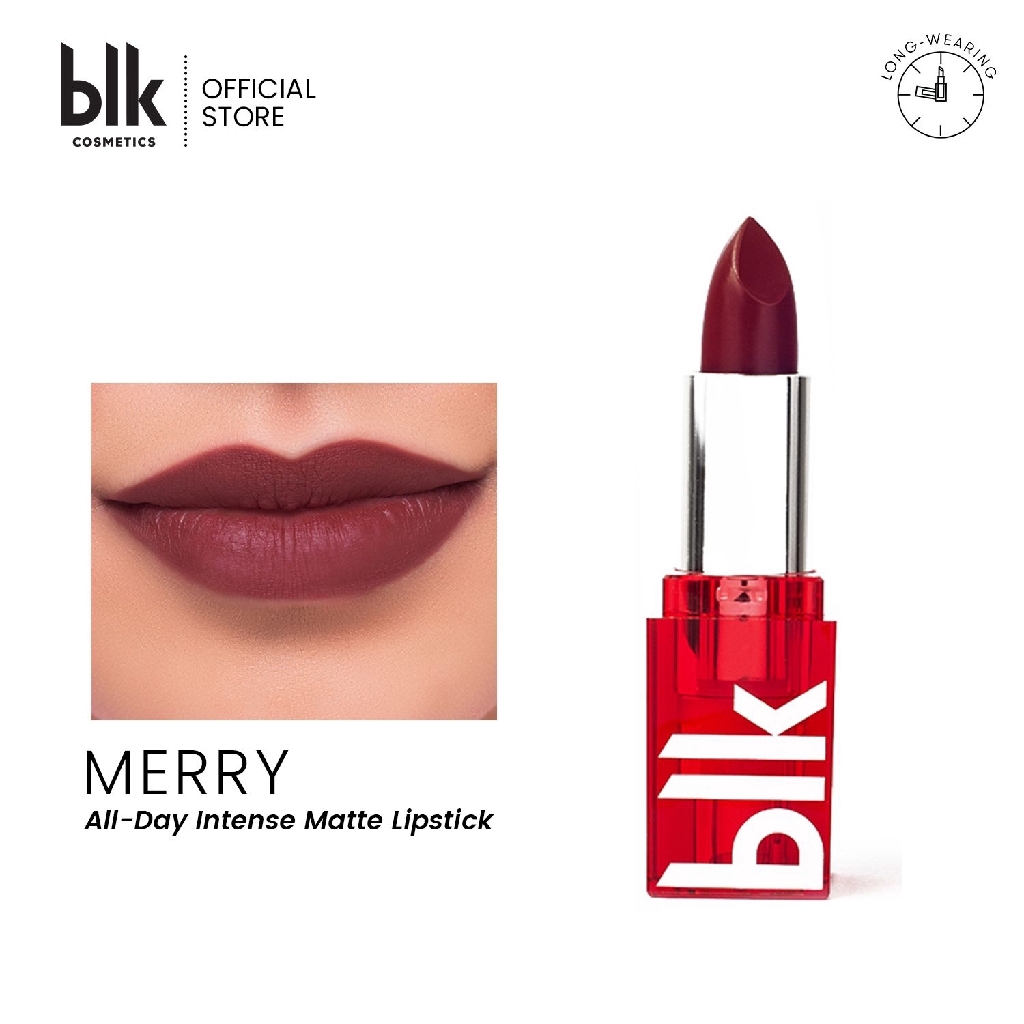Blk Cosmetics All Day Intense Matte Lipstick Merry Exp April 2022 Shopee Philippines 5320