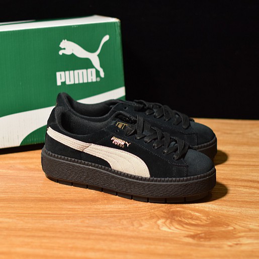 puma suede platform trace women's