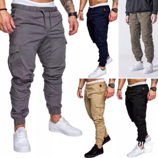 joggers with pockets mens