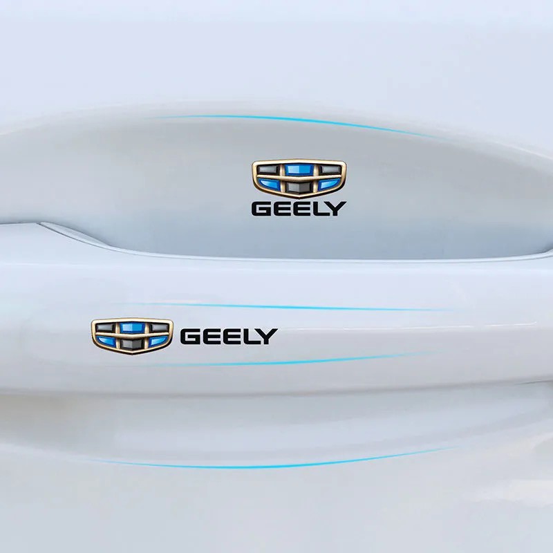 4Pcs Geely Universal Invisible Car Door Handle Scratches Protective ...