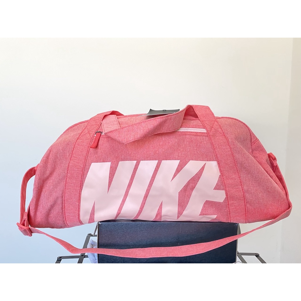 pink nike gym bag