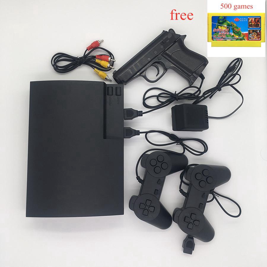 Eight-bit game 8-bit TV game console set classic Contra Romano card-type  PS3 console free 500 game cards | Shopee Philippines