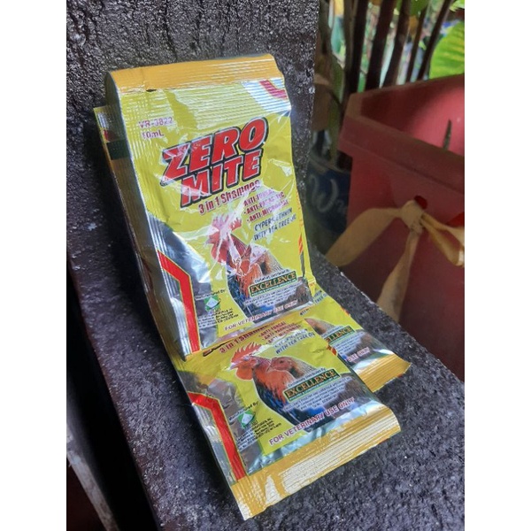 Zero Mite 3in1 Shampoo (5 sachet) Shopee Philippines