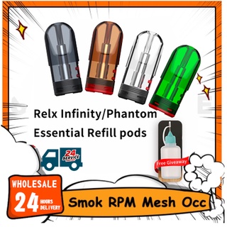 (Wholesale Price)RELX Infinity / RELX Phantom / RELX Essential Coco Refill Pods Empty Pods