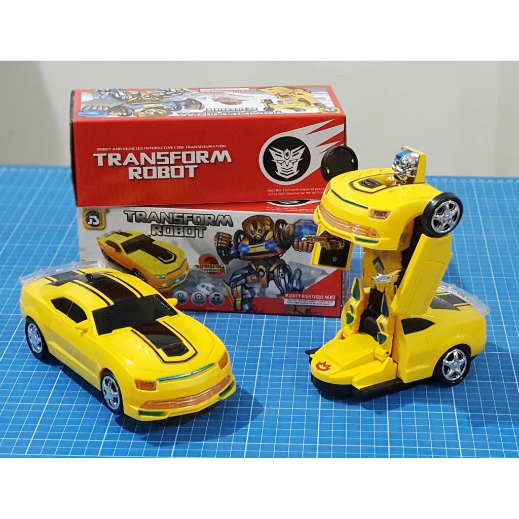 yellow car robot