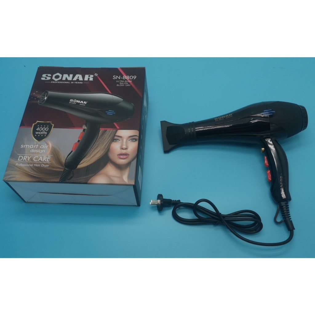 SONAR Hair Dryer Blower Hair Dryer 4000W High Power Hair Style Beauty