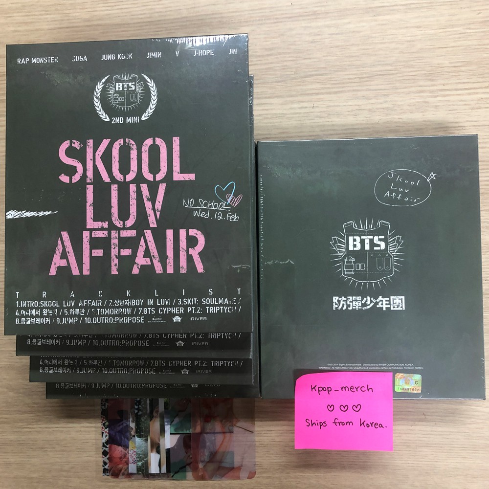 Bts 2nd Mini Album Skool Luv Affair Shopee Philippines