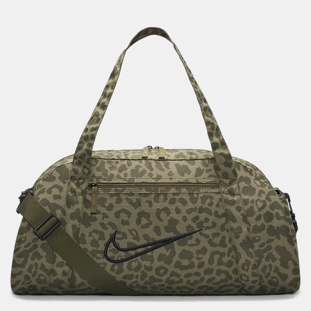 Nike Women's Gym Club Printed Training Duffel Bag (24L) Medium Olive