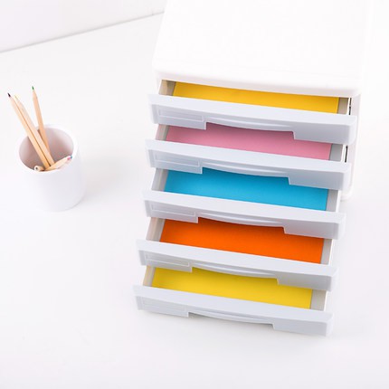 Strong Colorful Filing Cabinet Five Desk File Cabinet Drawer Information Shopee Philippines