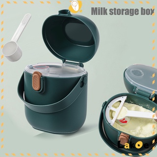 Lakoe Portable milk powder storage box holding 140-150g baby powder milk box