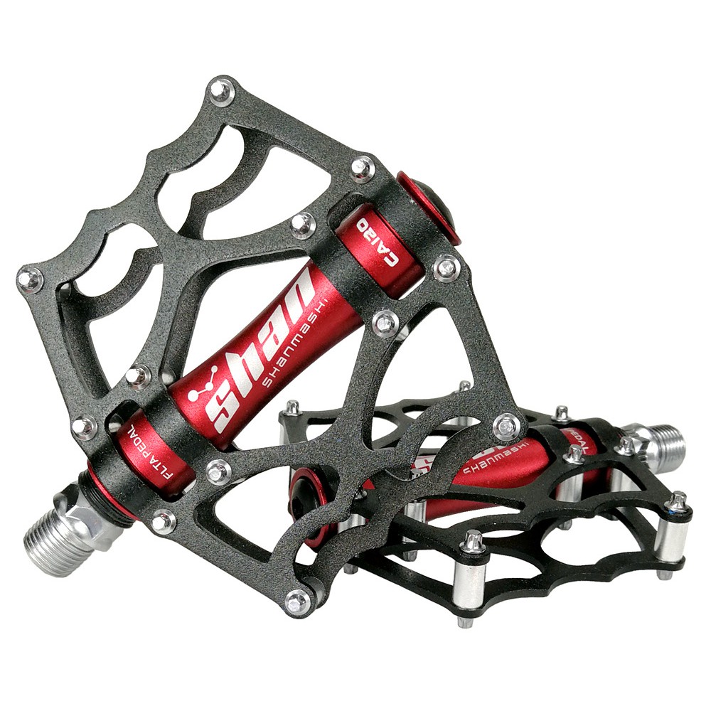 SHANMASHI Bicycle Pedals MTB Mountain Bike Aluminum Alloy Pedals CNC