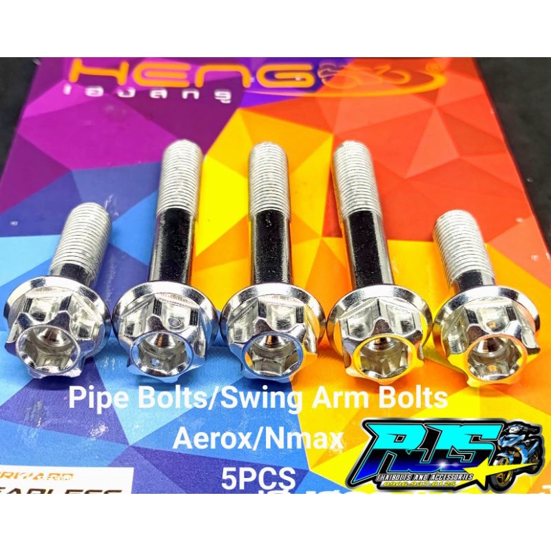 CNC Swing Arm Bolt/Pipe Bolt (Aerox/Nmax) Shopee Philippines
