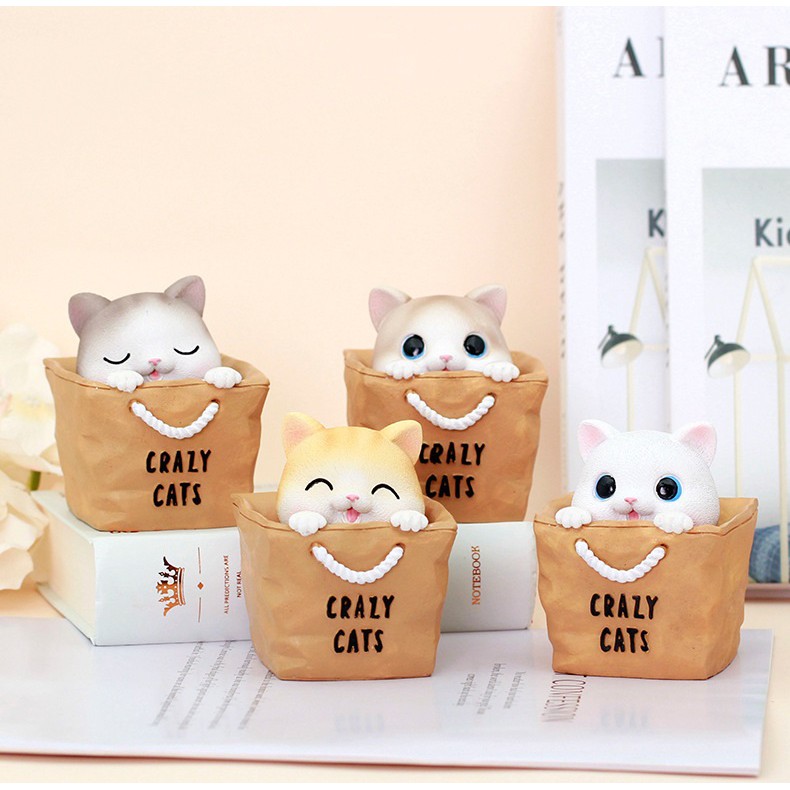 Crazy CATS Edition Cardboard Cat Car Dashboard Display Shopee Philippines