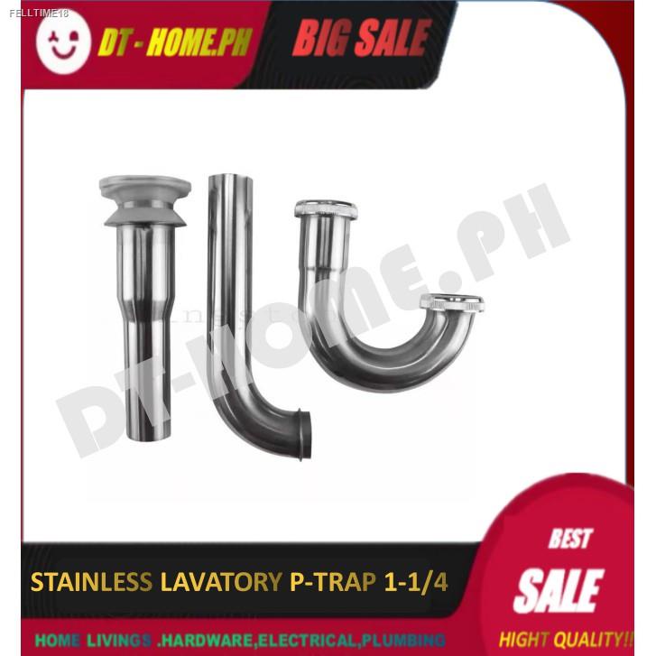 STAINLESS 304 LAVATORY P-TRAP 1-1/4 WITH FLIP UP . P-TRAP 1-1/4 .FLIP UP 1-1/4 ONLY.BASIN ACCESSORIE