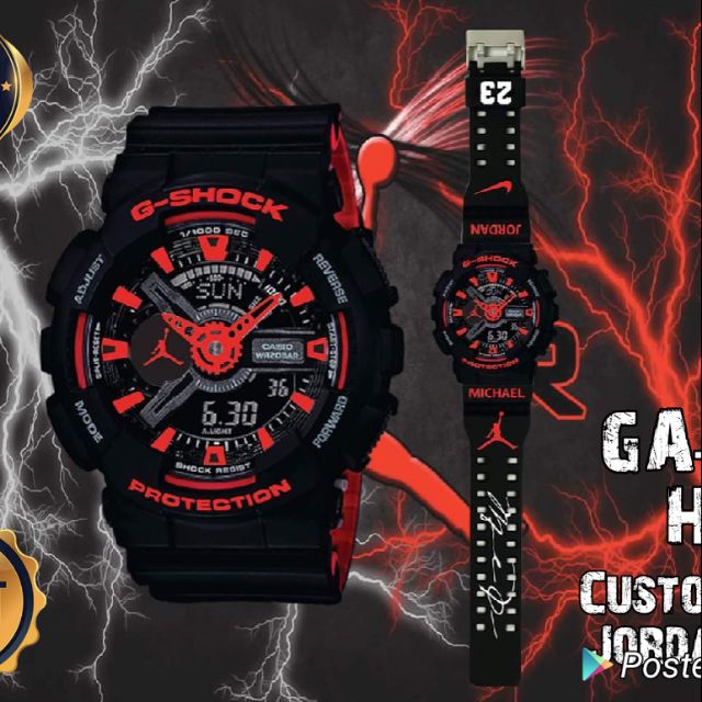 jordan g shock watches for sale