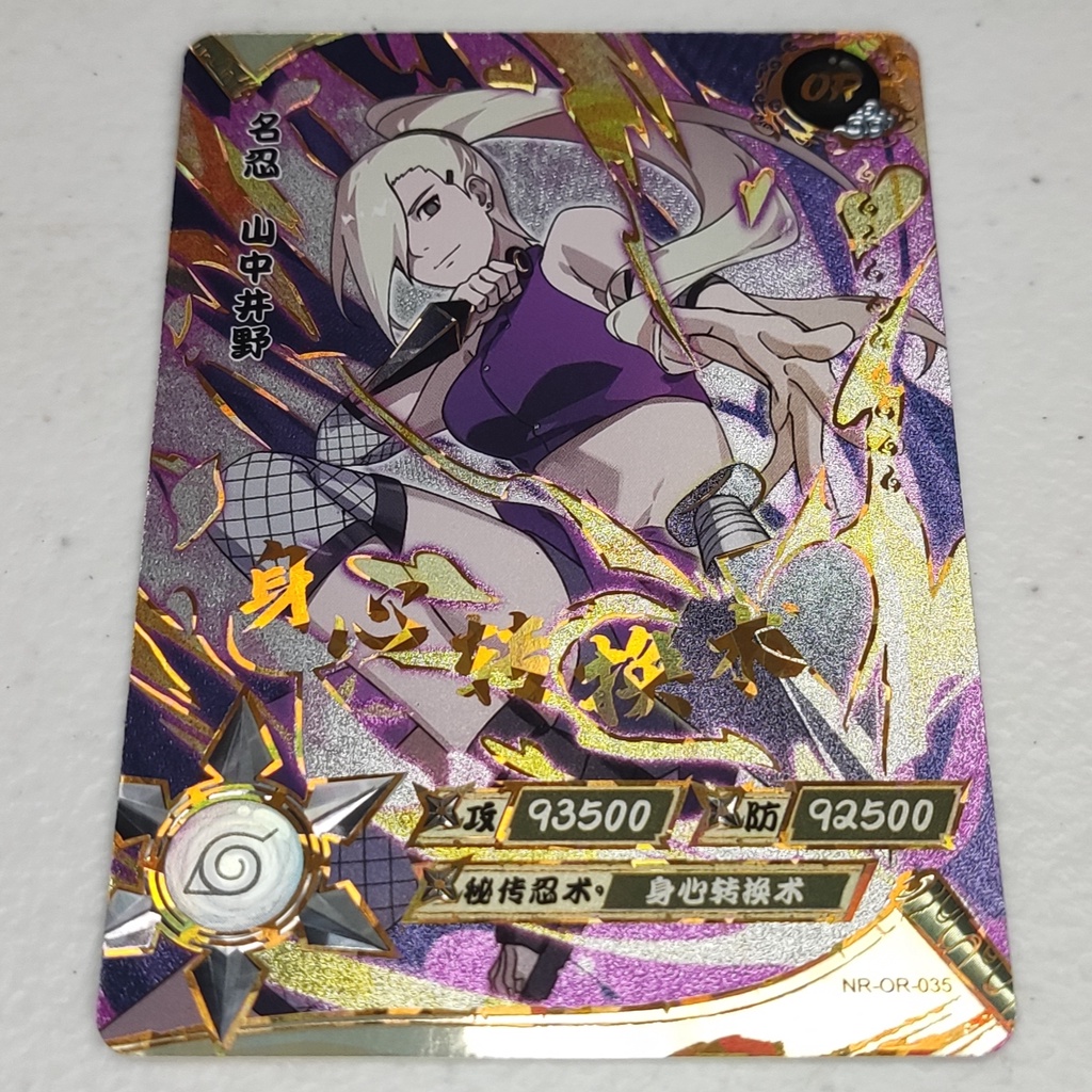 Ino Yamanaka Kayou Naruto Card OR-035 | Shopee Philippines