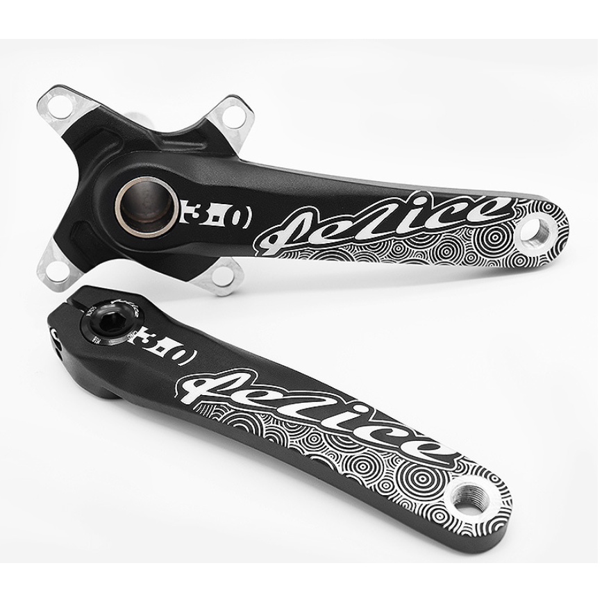 FELICE Bicycle Crankset with Bottom Bracket 104 BCD CNC Untralight 