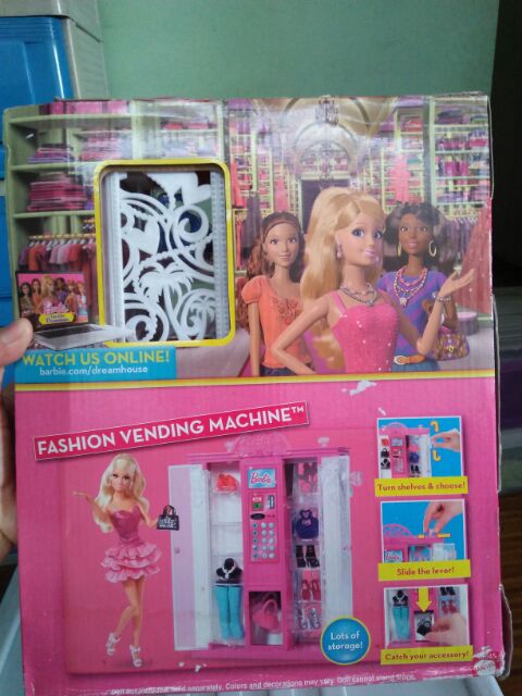 barbie vending machine