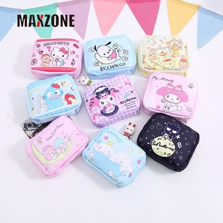 MAXZONE Cartoon Kuromi Purin Mymelody Kittys Aunt Towel Bag Kawaii ...