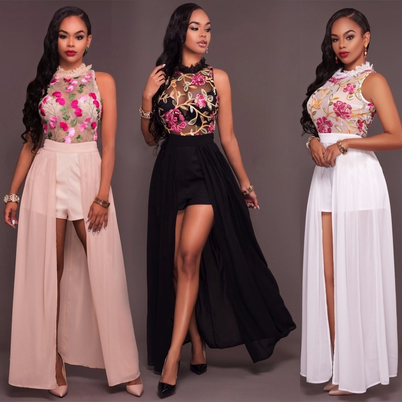 embroidery jumpsuit