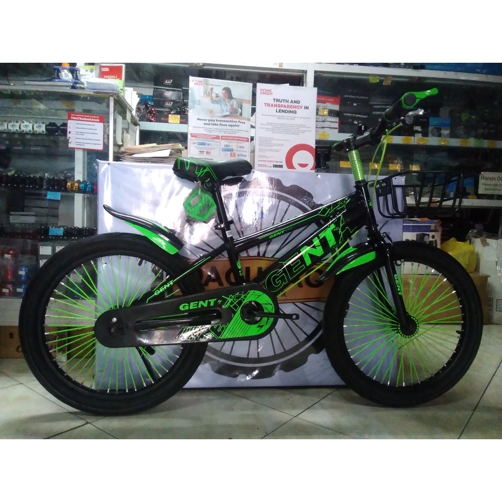 bmx with basket