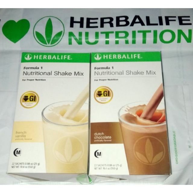 One Box or 22 Sachets of Herbalife Formula 1 Shake | Shopee Philippines