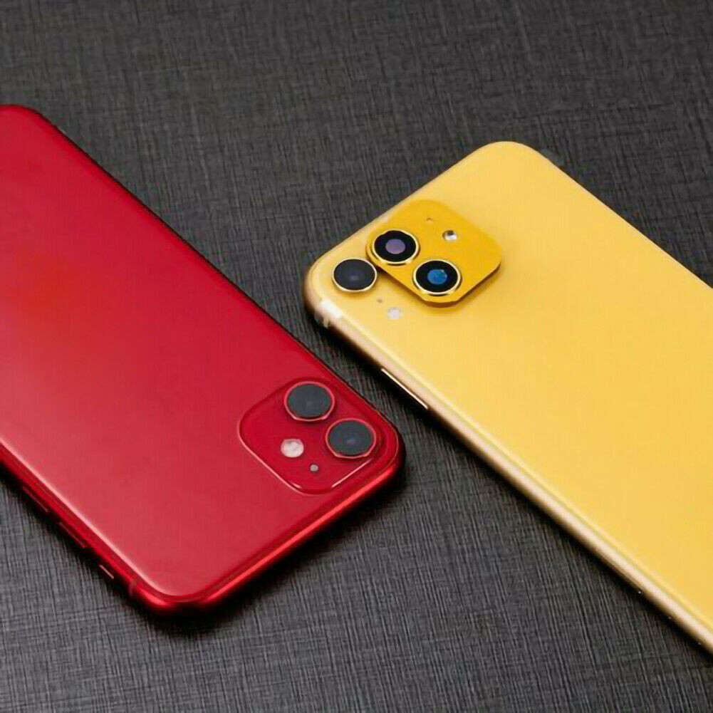 Metal Lens Sticker for iPhone XR Camera Cover Change to iPhone 11 Ready