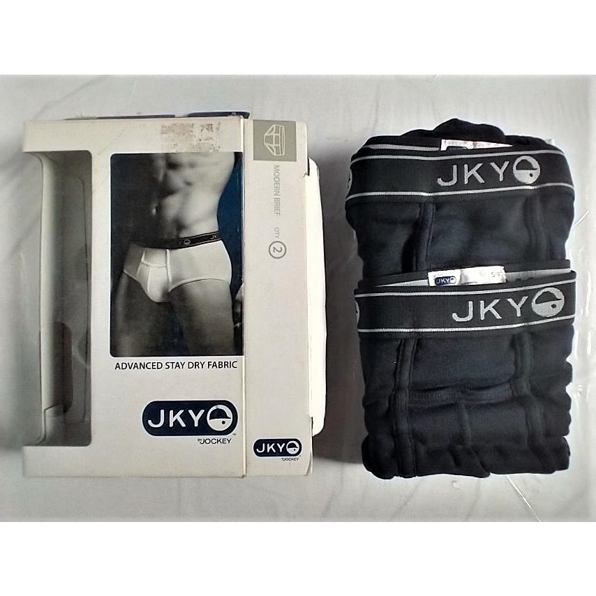 JKY Jockey Briefs Modern Fit 2Pack Black Small NewUSA | Shopee Philippines
