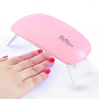 Quick-Dry LED UV Gel Mouse Light Nail Dryer Portable Support USB Charge Lamp