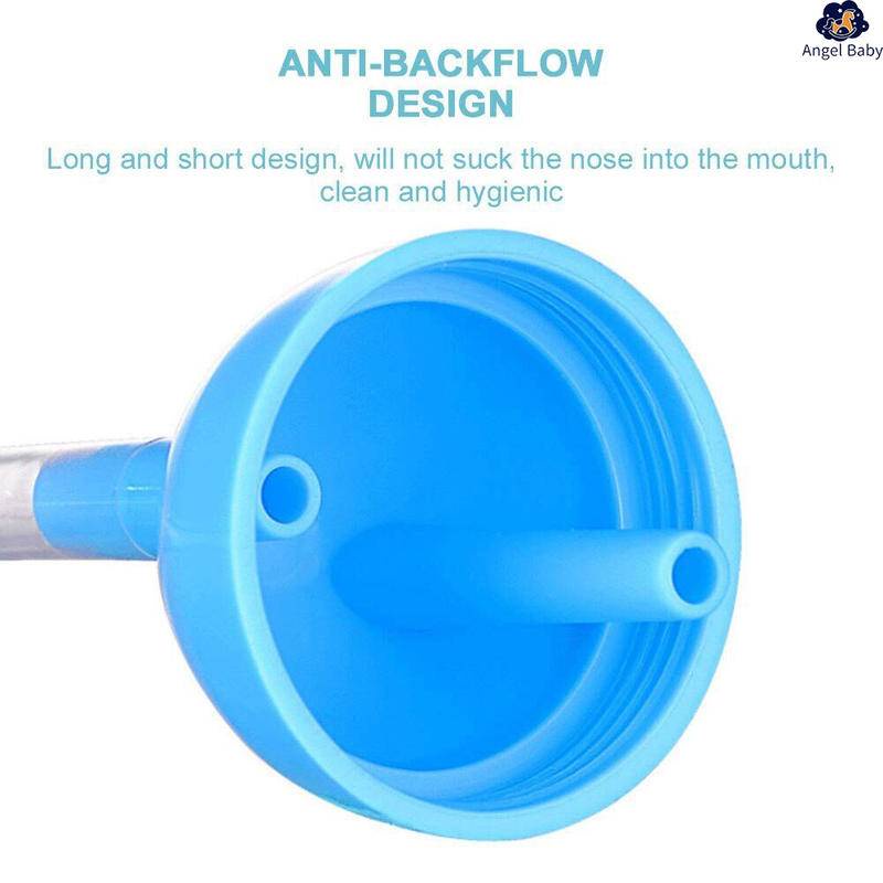 Baby Nasal Aspirator Nasal Vacuum Mucus Suction Aspirator Infant Nose Cleaner Snot Pump