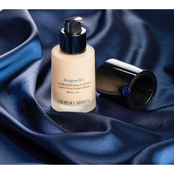 armani foundation designer lift blue